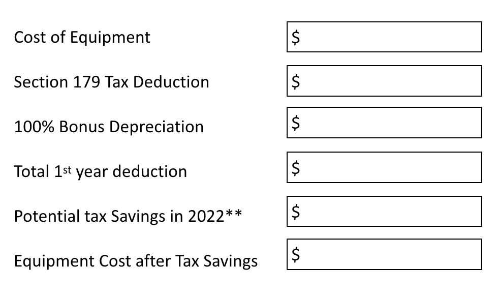 Tax Benefits Fernwood Capital & Leasing